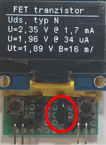 Electronics component tester